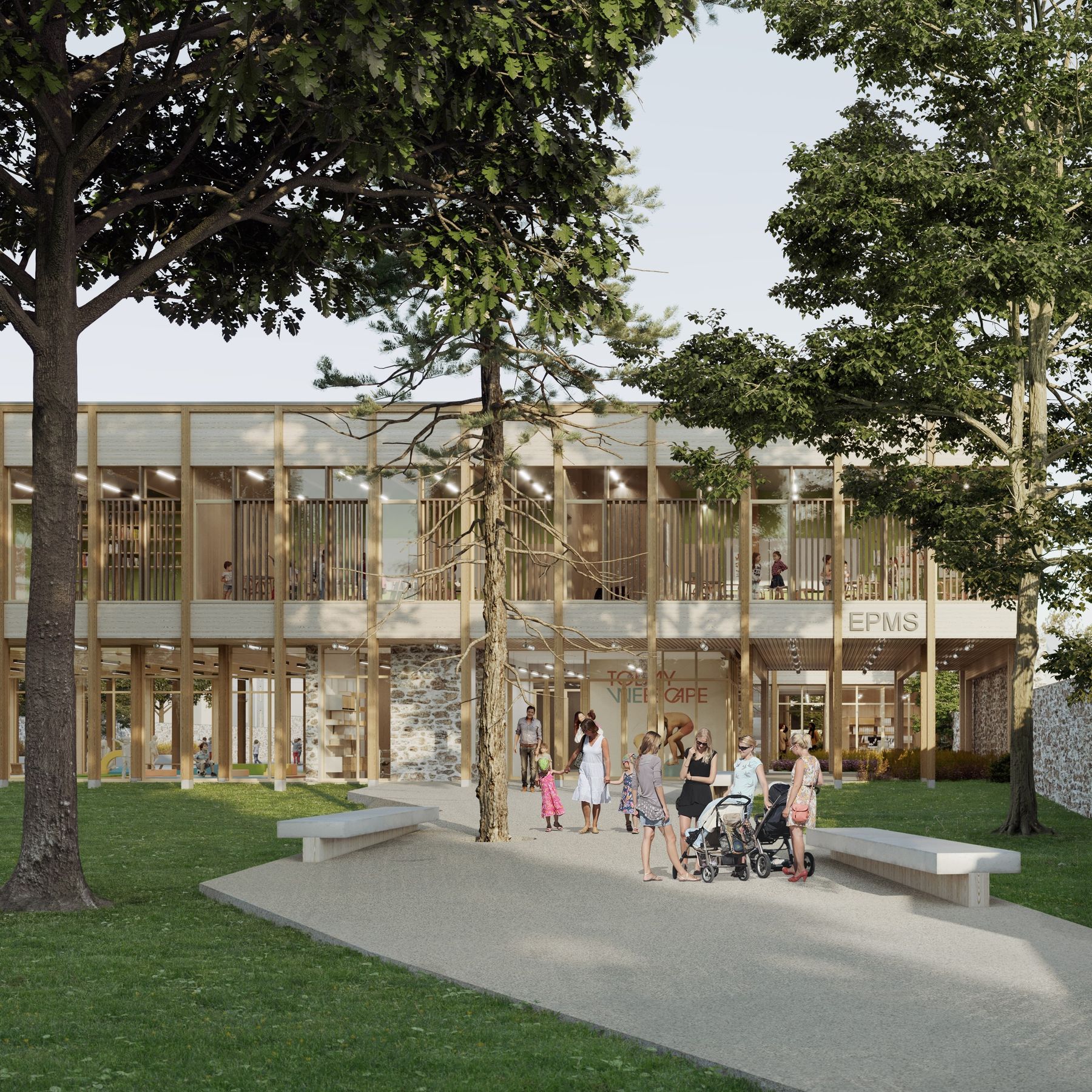 École maternelle & section EPMS — Villenoy (77)
